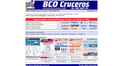 Desktop Screenshot of bcocruceros.com